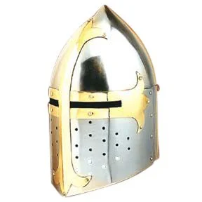 Medieval Sugar Loaf Helmet — Adjustable 17 Gauge Steel — Handmade Antique Replica | SinghBros Mart