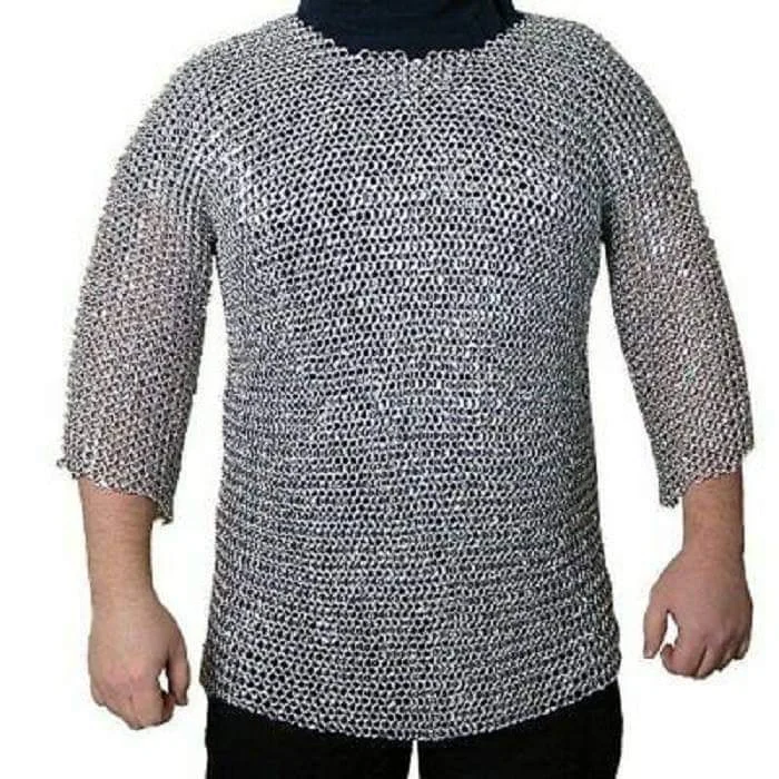 Medieval Chainmail Armor — Butted Steel for Roleplay & Theatre