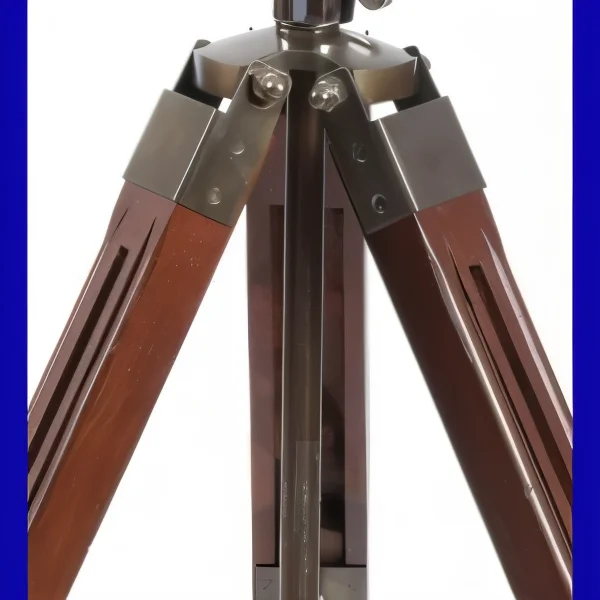 Nautical Tripod Table Lamp — Chrome Spotlight 24 Inches — side view | SinghBros Mart