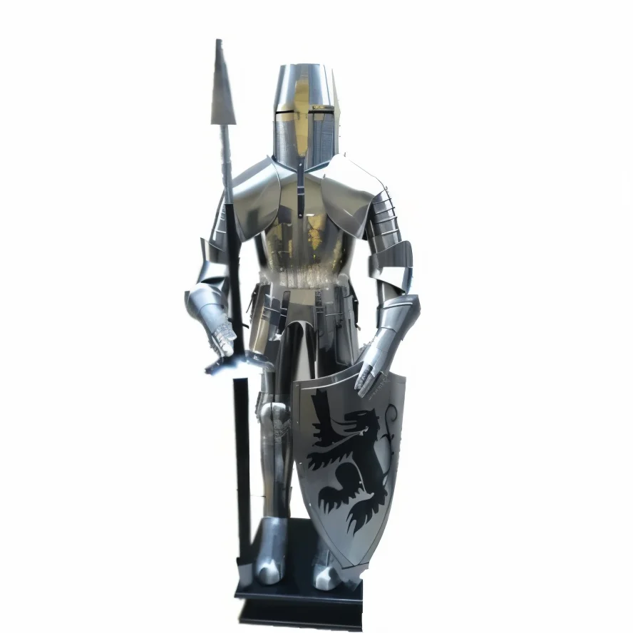 Medieval Knight Armor Suit — Wearable Full Body 6ft