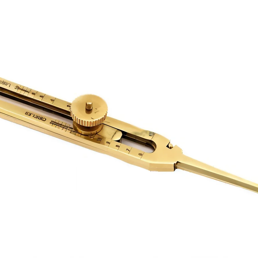 Brass Nautical Divider 6-Inch — Single-Handed Maritime Tool