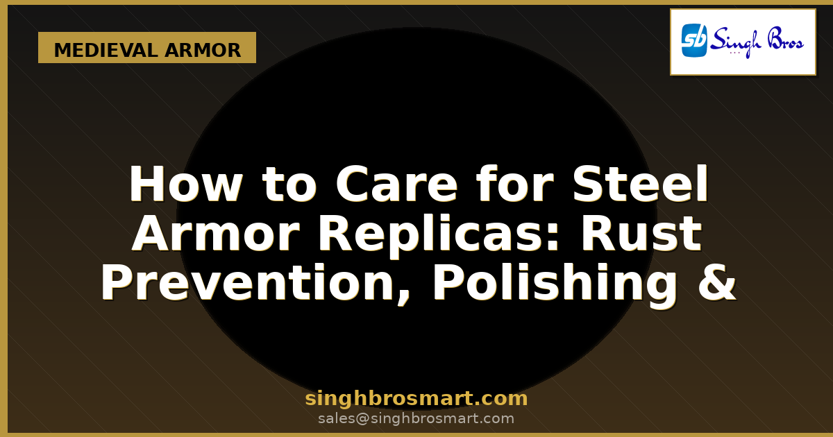How to Care for Steel Armor Replicas: Rust Prevention, Polishing & Long-Term Storage