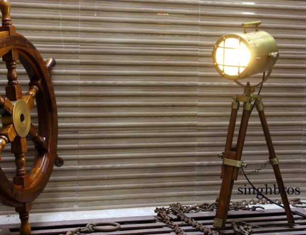 Antique Spot Light, table lamp Search light