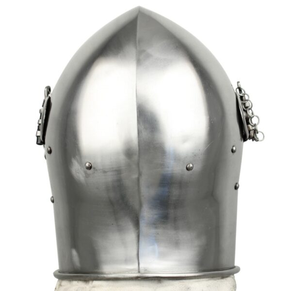 medieval detachable visor barbute2 singhbros