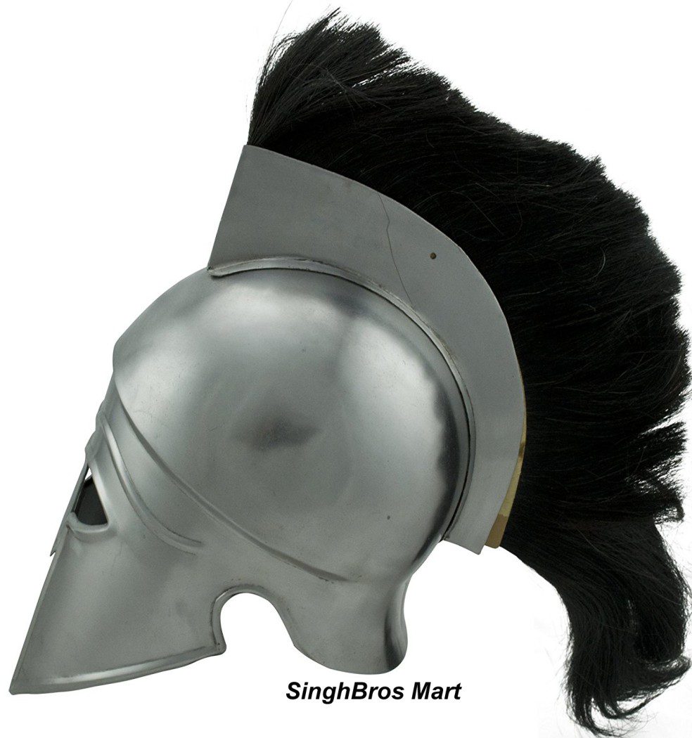 ancient greek helmet